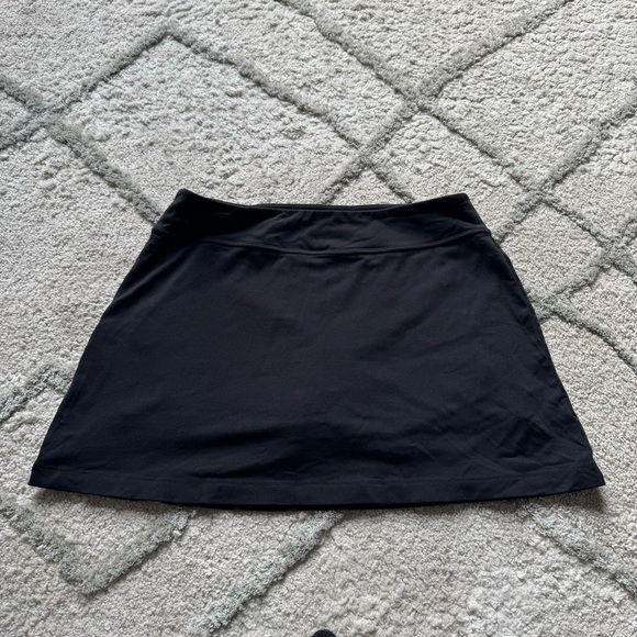 Athleta black skort Sweet Spot Lined Skirt Skort pull on athletic medium - Picture 1 of 9
